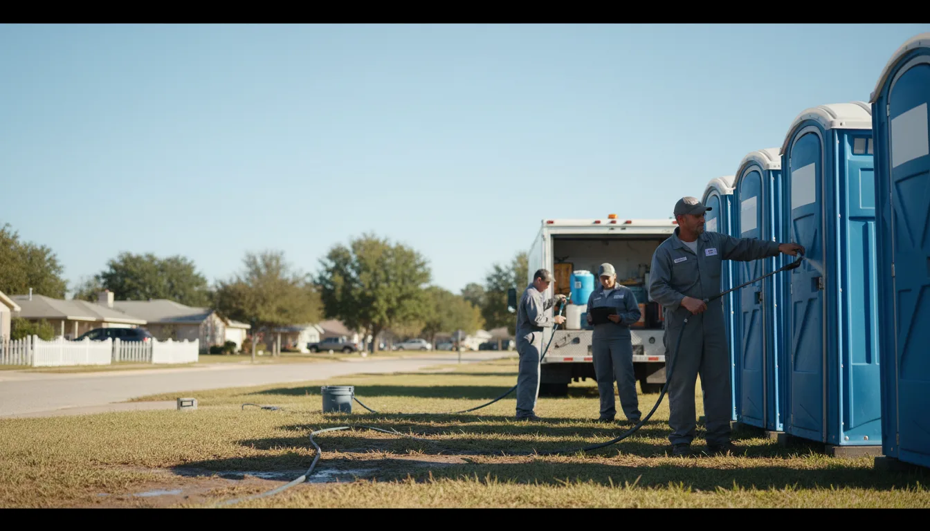 Long-Term Portable Toilet Rental in Hecker, IL near me